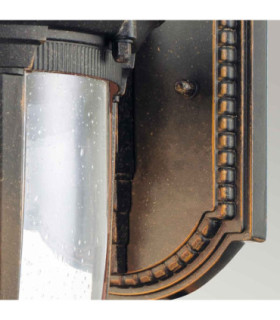 Cleveland Outdoor Wall Lantern Weathered Bronze IP44-2