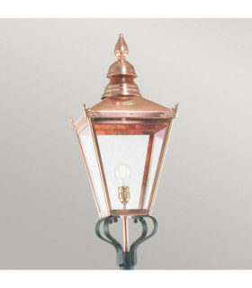 Chelsea 1 Light Outdoor Single Post Copper E27-2