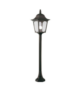 Chapel 1 Light Outdoor Post Lantern Black IP44 E27-1