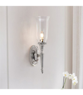 Dryden 1 Light Bathroom Wall Light Polished Chrome IP44 G9-2