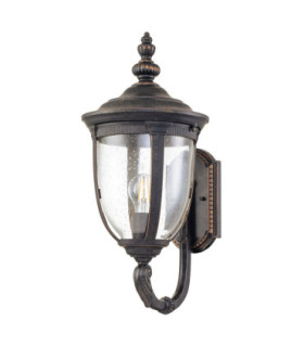 Cleveland Outdoor Wall Lantern Weathered Bronze IP44-1