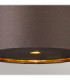 Balance 1 Light Round Ceiling Pendant Brown Brass E27-8