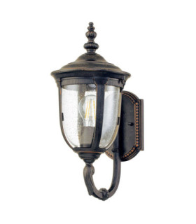 Cleveland Outdoor Wall Lantern Weathered Bronze IP44-1