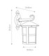 Hereford 1 Light Outdoor Wall Lantern Light Black IP43 E27-5