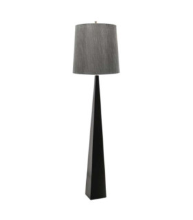 Ascent 1 Light Floor Lamp Black E27-1