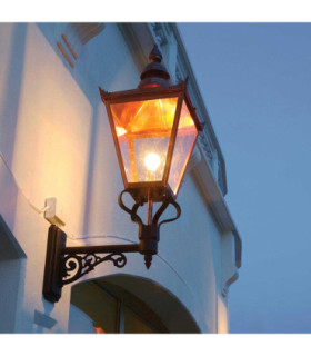 Chelsea 1 Light Outdoor Wall Lantern Light Copper IP44 E27-2