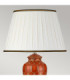 Datai Traditional Terracotta Oriental Ceramic Table Lamp Ivory Cotton Shade-2