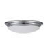 Brompton LED Bathroom Flush Mount Ceiling Light Polished Chrome IP44-5
