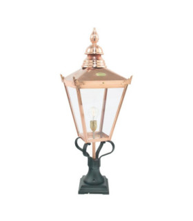 Chelsea 1 Light Outdoor Pedestal Lantern E27-1