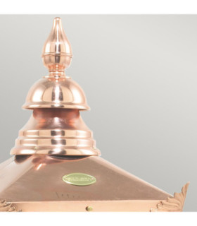 Chelsea 1 Light Outdoor Pedestal Lantern E27-2
