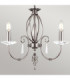 Aegean 5 Light Chandelier Polished Nickel Finish E14-2