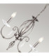 Aegean 5 Light Chandelier Polished Nickel Finish E14-3