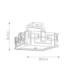 Lanza 3 Light Semi Flush Ceiling Light Oil Rubbed Bronze E27-5