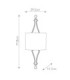 Tilling 1 Light Indoor Wall Light Iron E27-5