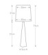 Ascent 1 Light Table Lamp Black E27-6