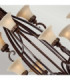 Drawing Room 18 Light Multi Arm Chandelier Walnut Finish E27-2