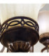 Drawing Room 18 Light Multi Arm Chandelier Walnut Finish E27-5