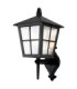 Canterbury 1 Light Outdoor Wall Lantern Light Black IP43 E27-1