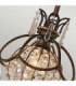 Bellini 1 Light Ceiling Pendant British Bronze Oxidized Bronze E14-3