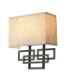 Lanza 2 Light Indoor Wall Light Oil Rubbed Bronze E14-5