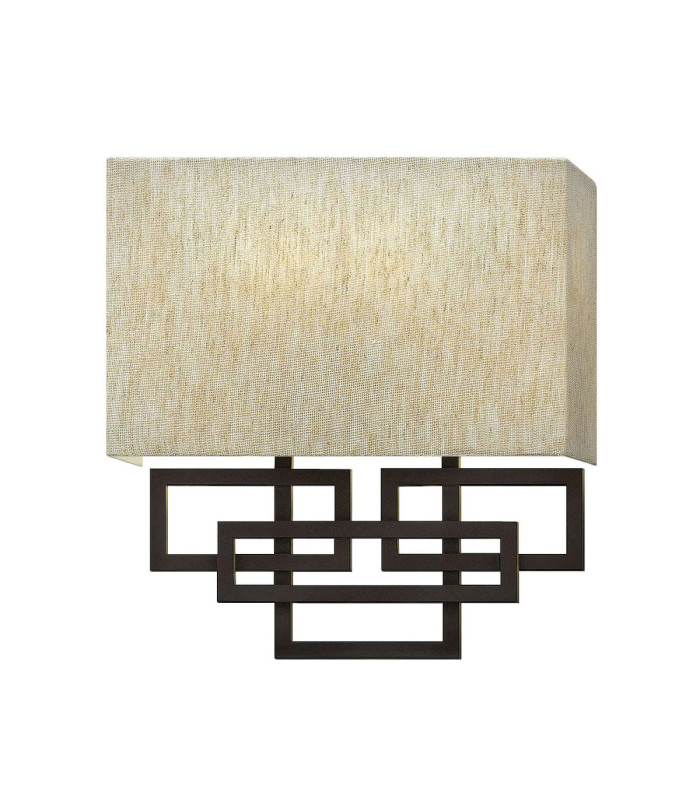 Lanza 2 Light Indoor Wall Light Oil Rubbed Bronze E14-6