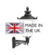 Grampian 1 Light Outdoor Wall Lantern Light Black E27-5