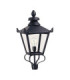 Grampian 1 Light Outdoor Post Lantern Black E27-1