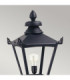 Grampian 1 Light Outdoor Post Lantern Black E27-2