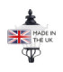 Grampian 1 Light Outdoor Post Lantern Black E27-5