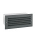 Grimstad LED Outdoor Recessed Wall Light Graphite IP65-1