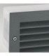 Grimstad LED Outdoor Recessed Wall Light Graphite IP65-4