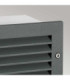Grimstad LED Outdoor Recessed Wall Light Graphite IP65-7