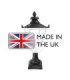 Grampian 1 Light Outdoor Pedestal Lantern Black E27-5