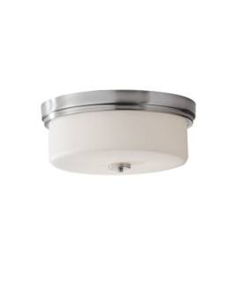 Kincaid Traditional 3 Light Flush Light Polished Chrome-1