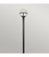 Glenbeigh 1 Light Outdoor Lamp Post Black IP44 E27-2