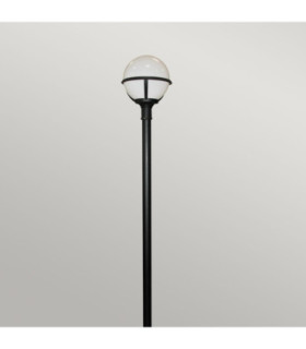 Glenbeigh 1 Light Outdoor Lamp Post Black IP44 E27-2
