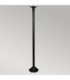 Glenbeigh 1 Light Outdoor Lamp Post Black IP44 E27-3