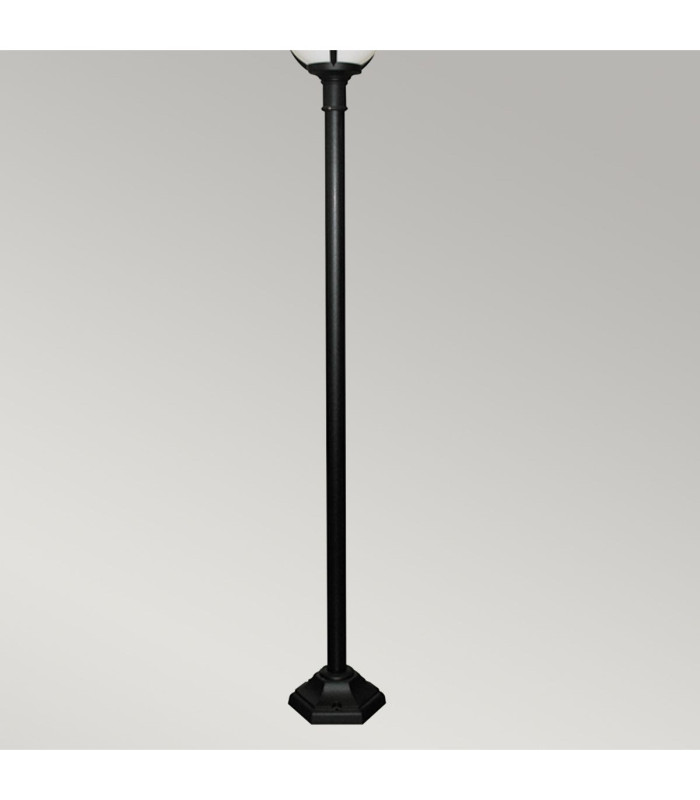 Glenbeigh 1 Light Outdoor Lamp Post Black IP44 E27-3