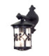 Hereford 1 Light Outdoor Wall Lantern Light Black E27-1