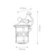 Hereford 1 Light Outdoor Wall Lantern Light Black E27-5