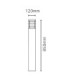 Halmstad Outdoor Large Bollard E27-5