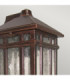 Chedworth 1 Light Outdoor Wall Lantern Light Bronze IP44 E27-2