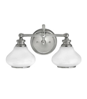 Ainsley 2 Light Indoor Wall Light Polished Chrome IP44 G9-1