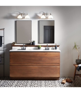 Ainsley 2 Light Indoor Wall Light Polished Chrome IP44 G9-2