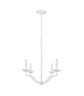 Feiss Annie Multi Arm Chandelier Plaster White-1