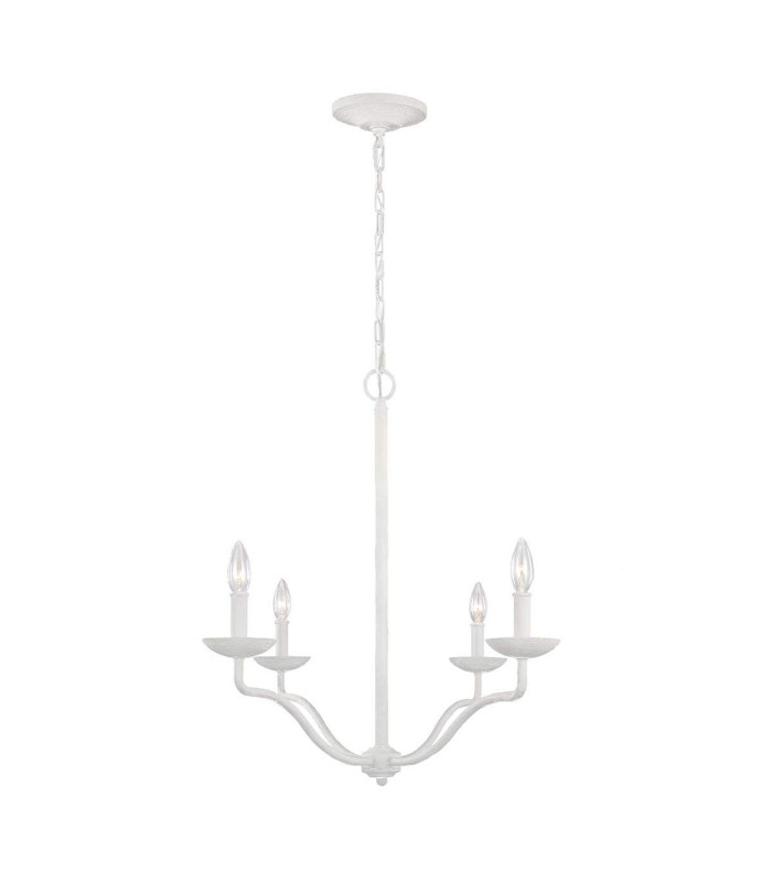 Feiss Annie Multi Arm Chandelier Plaster White-1