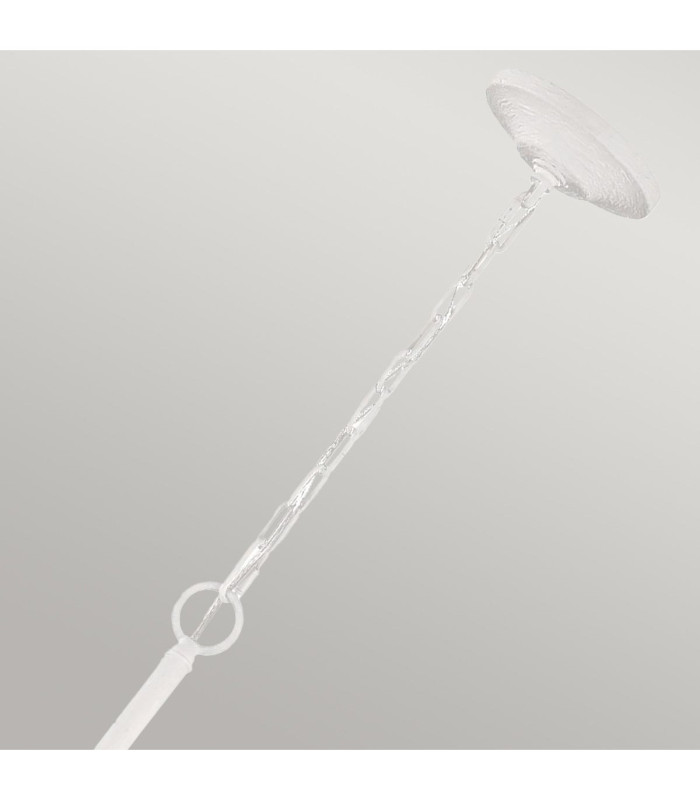 Feiss Annie Multi Arm Chandelier Plaster White-3