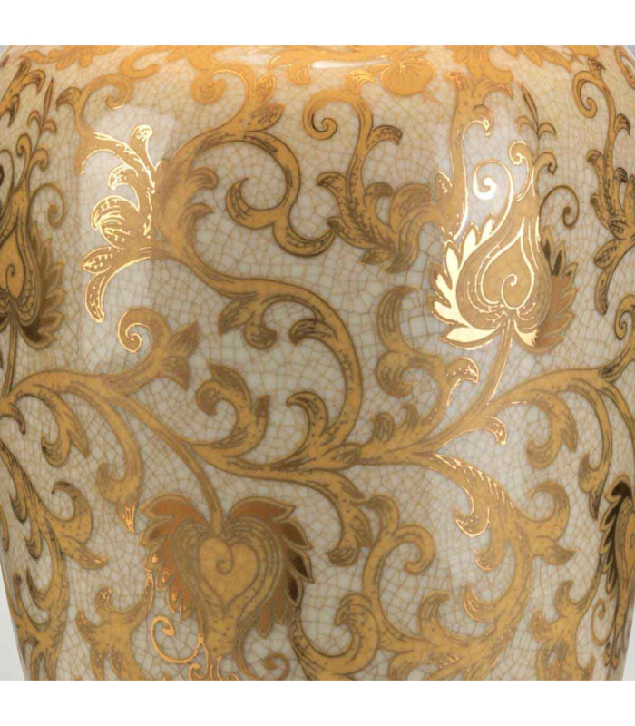 Gold Thistle 1 Light Table Lamp Gold E27-6