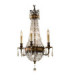 Bellini Chandelier 4 Light British Bronze Finish E14-1