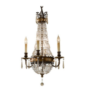 Bellini Chandelier 4 Light British Bronze Finish E14-1
